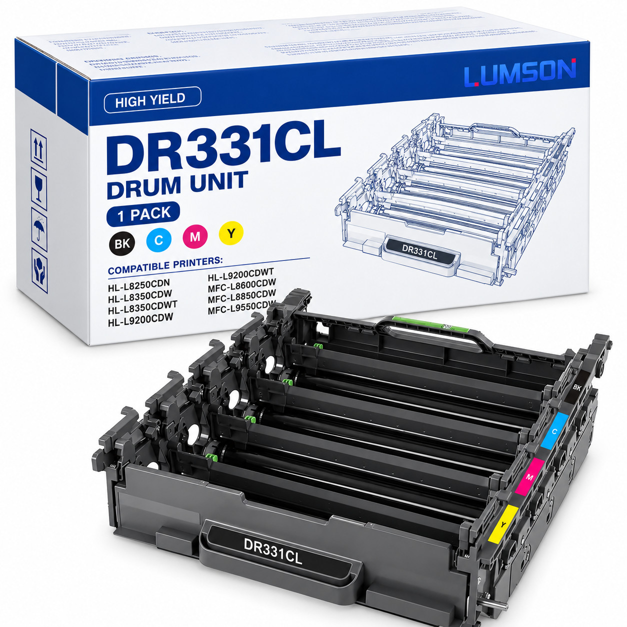 DR331CL Drum Unit Compatible For DR-331CL HL-L8350CDW MFC-L8850CDW MFC-L8600CDW