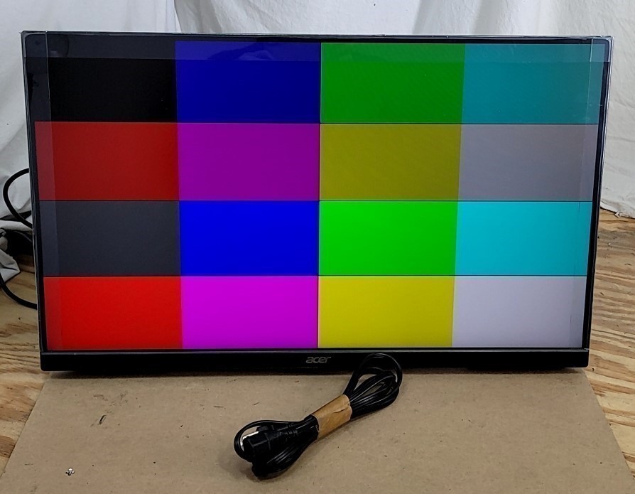 ACER KA272 UM.HX2AA.A03 LCD Monitor 27" HDMI VGA Grade B No Base/Stand SEE NOTES