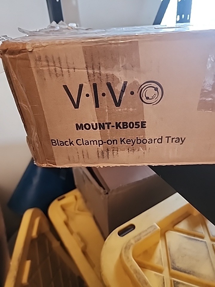 VIVO MOUNT-KB05E Keyboard Slider Tray - Black Brand New In Box