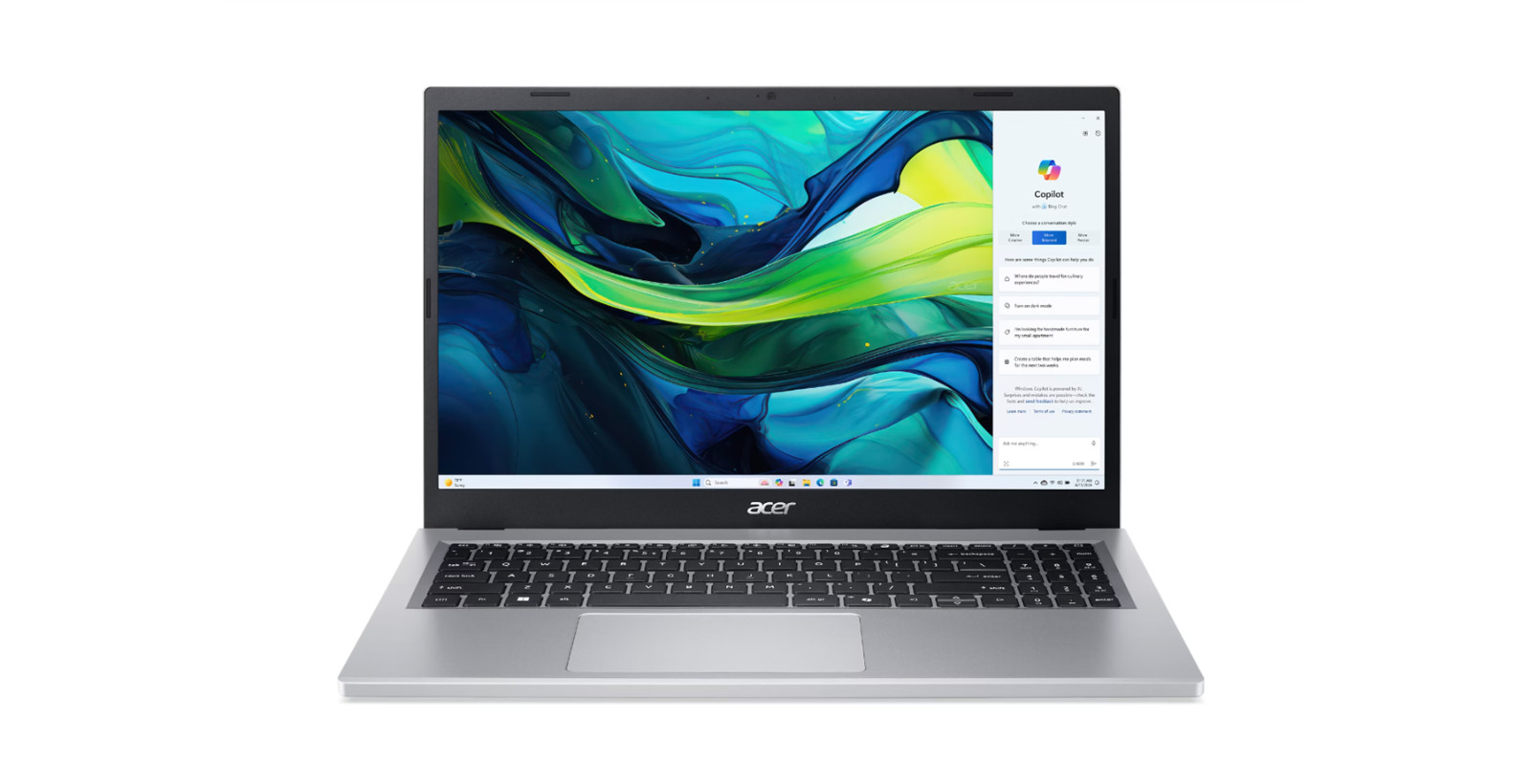 Acer Aspire Go 15 15.6" Laptop AMD Ryzen 5 7520U 16GB RAM 1TB SSD  Refurbished