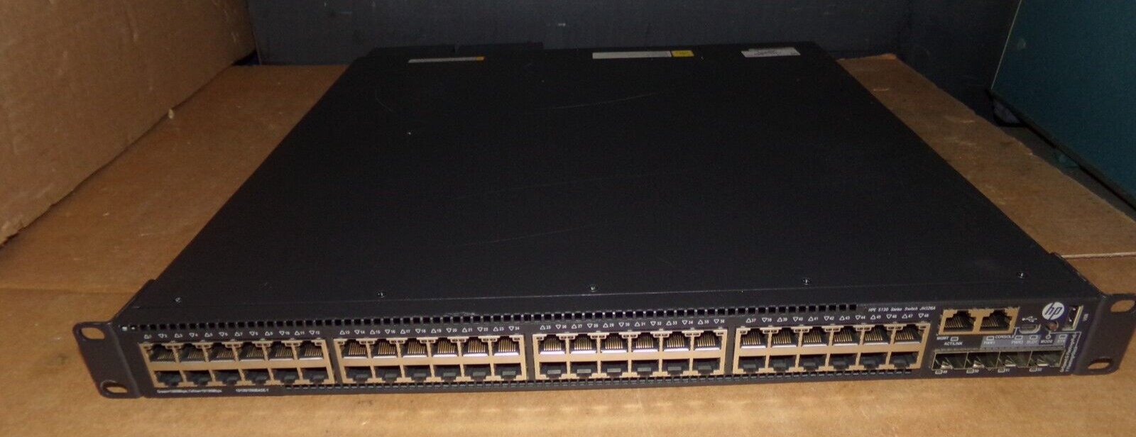 HPE 5130 48G POE+ 4SFP + 1 slot HI-Switch.  Product No:  JH326A