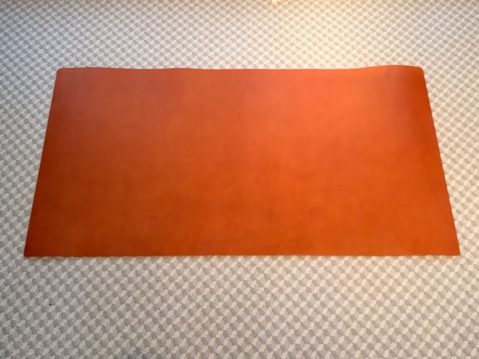 Grovemade Leather Desk Pad - Extra Large XL - Tan - 26.5” x 49”