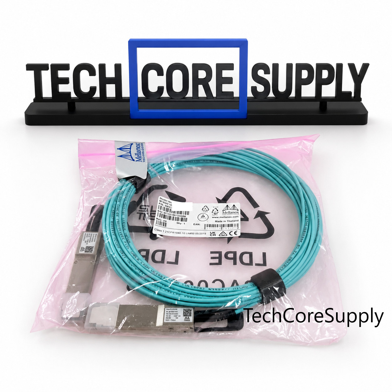 New Mellanox MFS1S00-H010V 200Gb/s HDR QSFP56 10m Active Optical Cable AOC – 