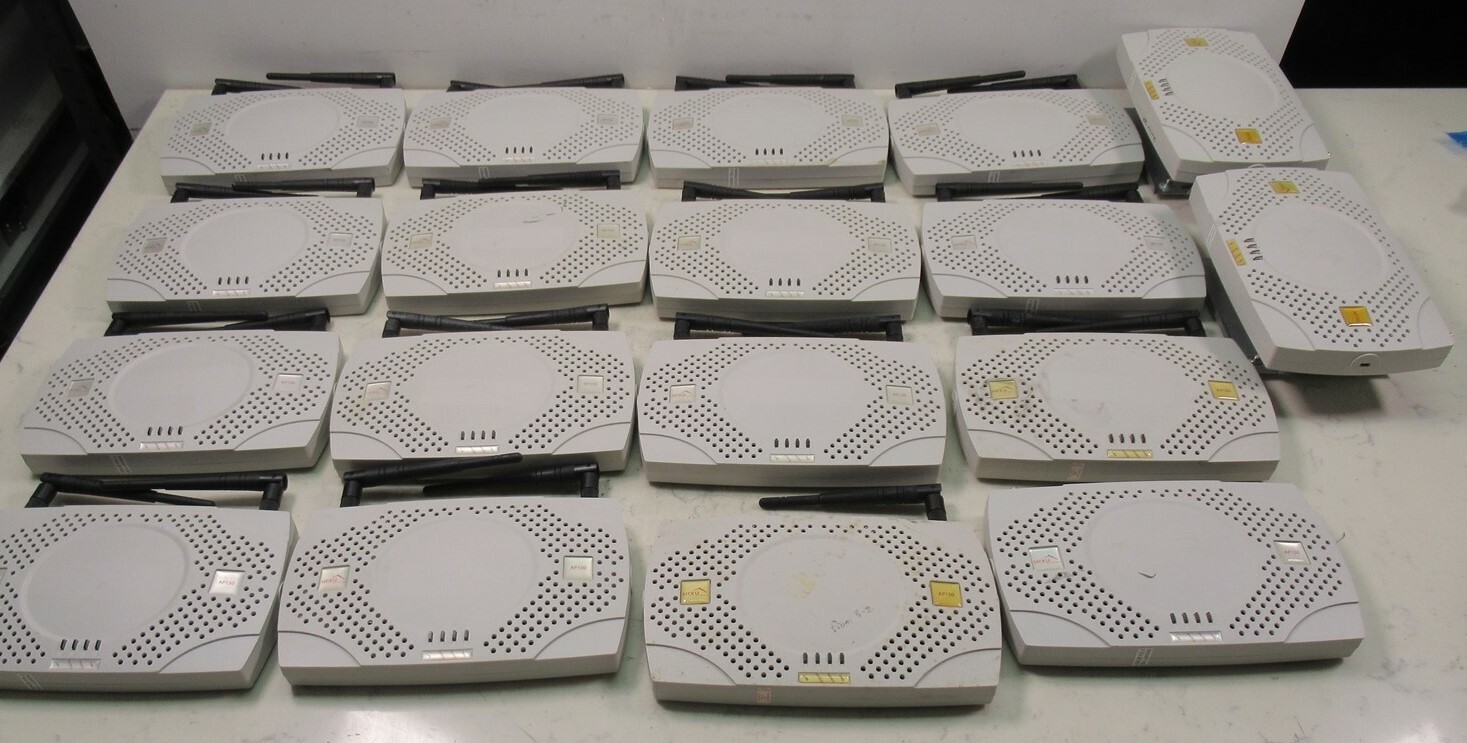 Lot of 18 Meru Networks AP150 Dual Radio WLAN Access Point Wireless