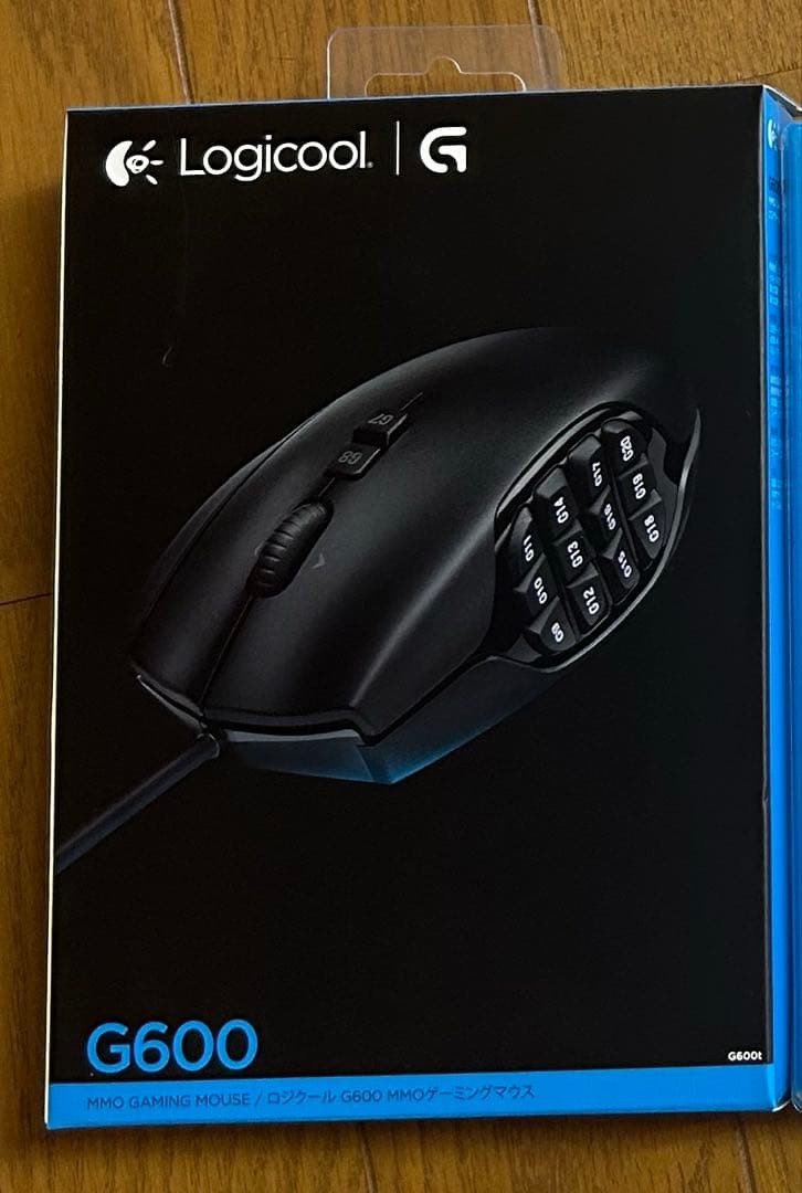 Logicool Logitech G600t G600 Gaming Mouse 20 Programmable Buttons 8200dpi JAPAN