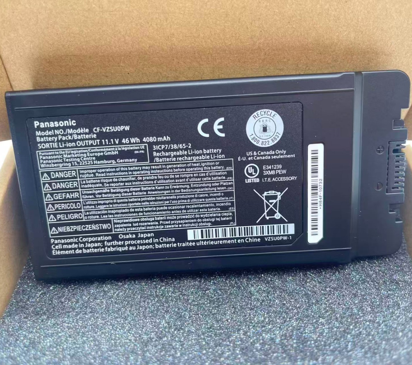 OEM Genuine 46Wh CF-VZSU0PW Battery for Panasonic Toughbook CF-54 MK1 MK2 MK3 US