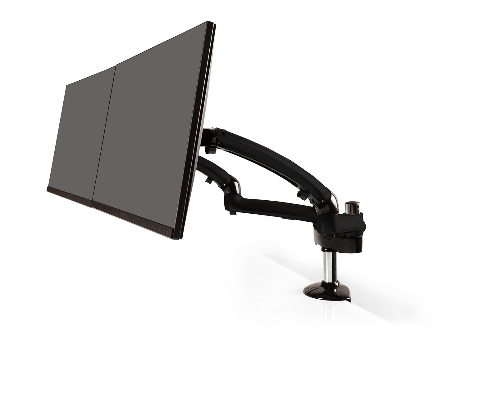 Ergotech Dual Freedom Arm, Includes Two Aluminum Articulating Arms,8.4-17.8 l...