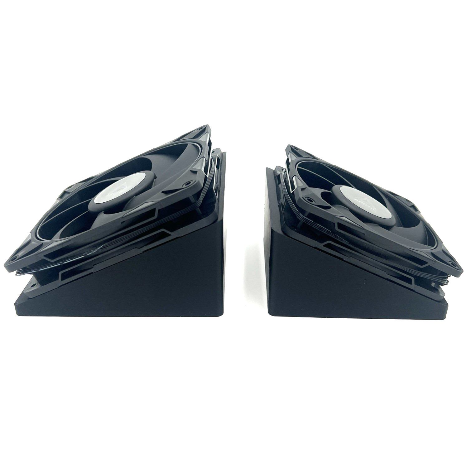Angled PC Fan Bracket, 120mm / 140mm 10° 20° 25° Custom High Asthetic Appearance