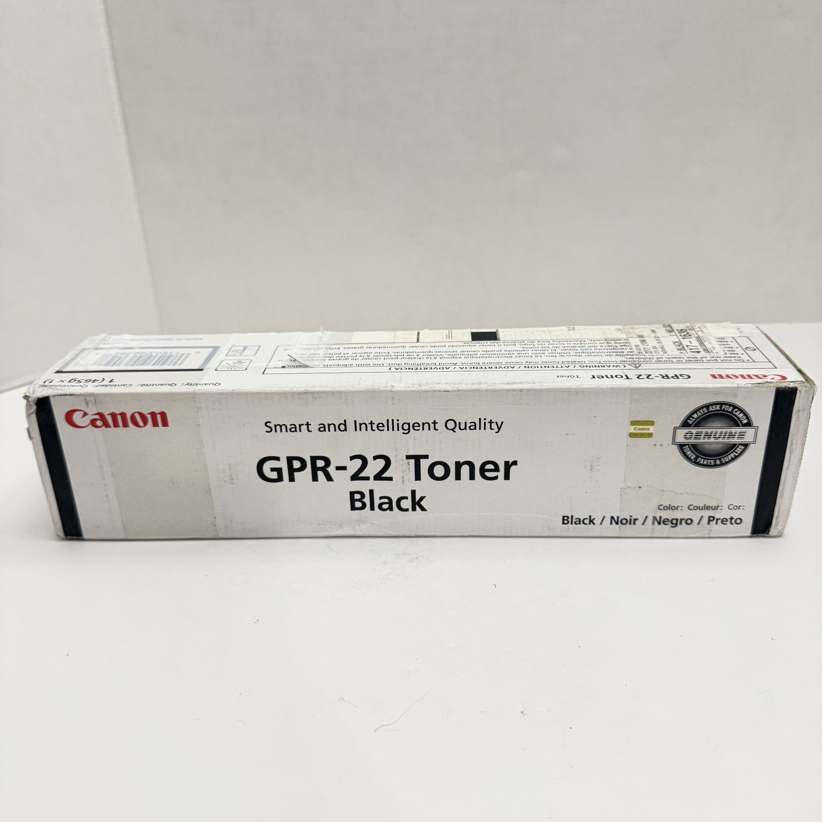 Canon GPR-22 0386B003AA Black Toner Genuine OEM Sealed New iR1018-1025