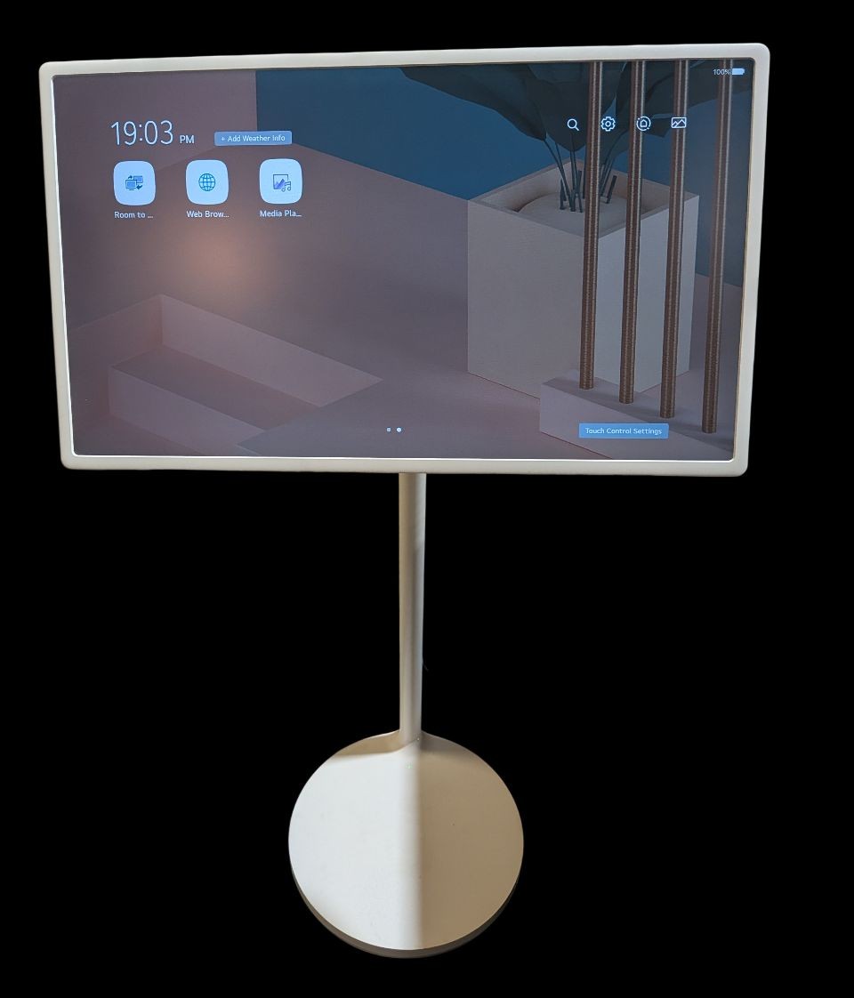 LG 27ART10AKPL StandbyME 27" LCD Rollable Wireless Smart Touch Screen Monitor