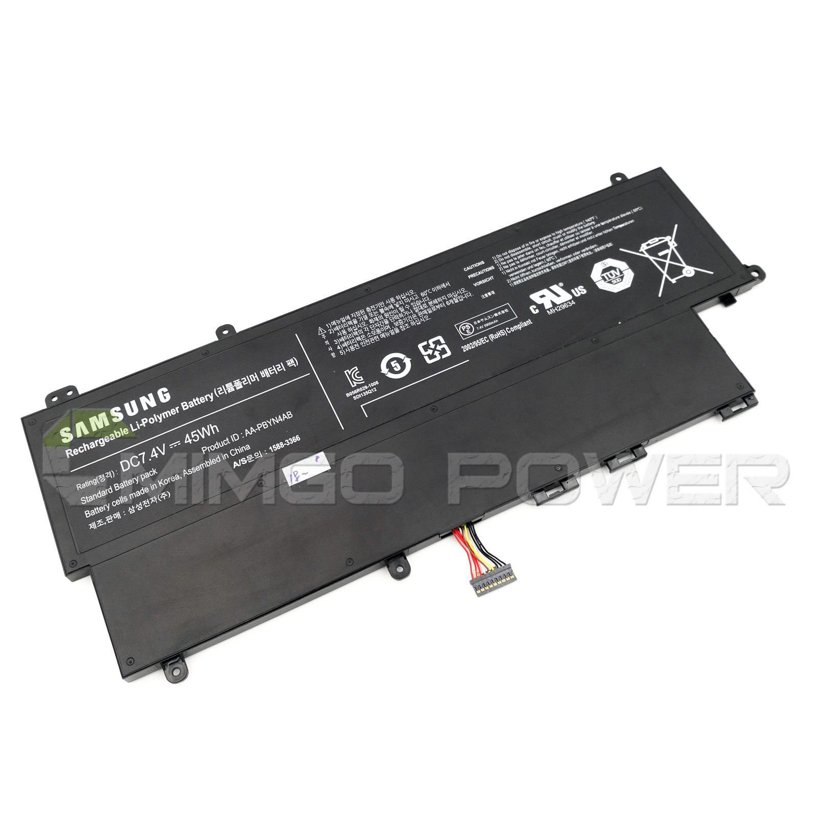 Genuine AA-PBYN4AB 45Wh Battery for Samsung Ultrabook NP530U3B NP530U3C NP540U3C