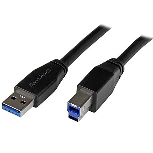 Startech USB3SAB5M 5m Active USB 3.0 A to B Cable