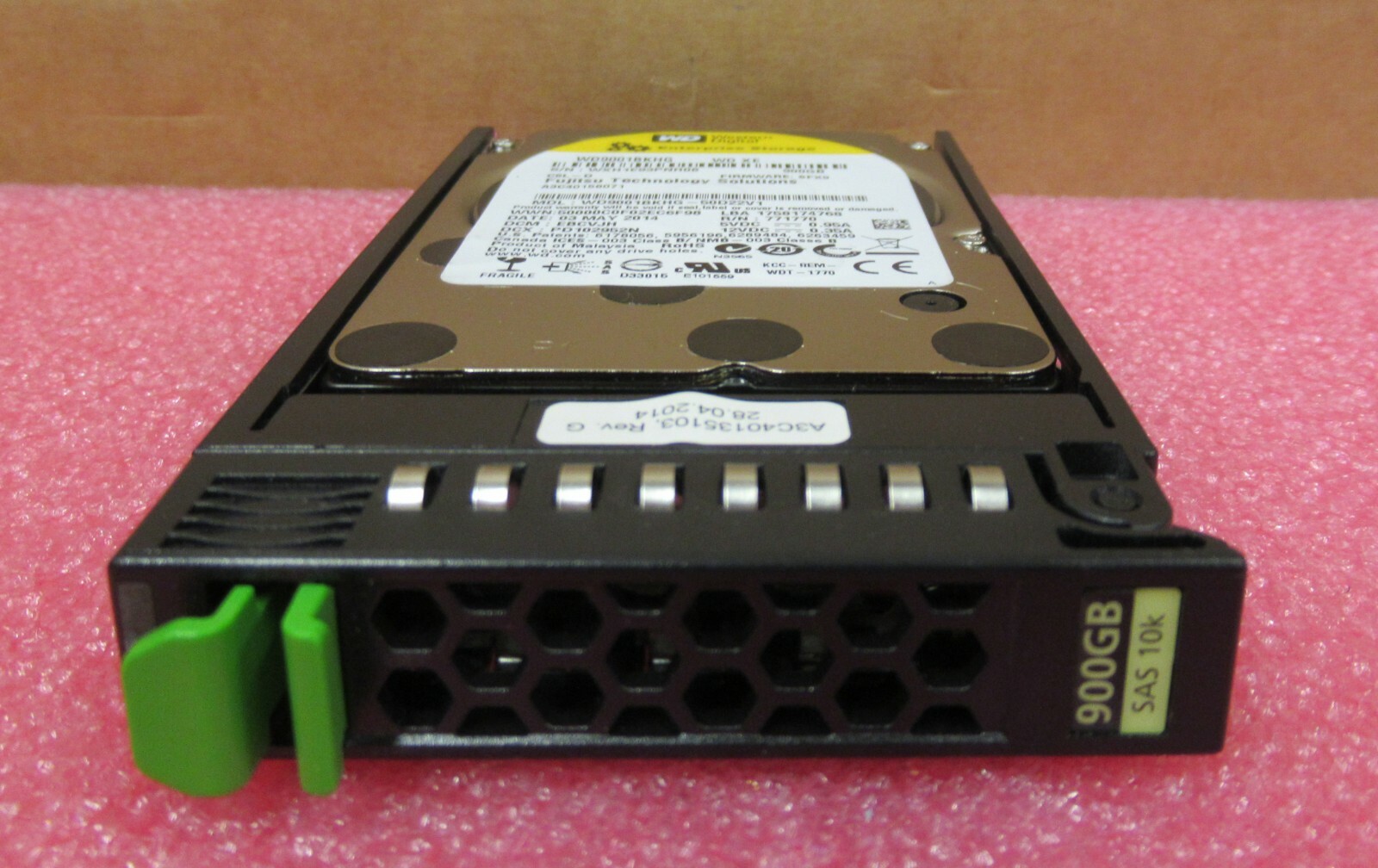 New Fujitsu 900GB 2.5" SAS 6GB/S 10K 32MB  S26361-F4482-L190 HDD A3C40158071