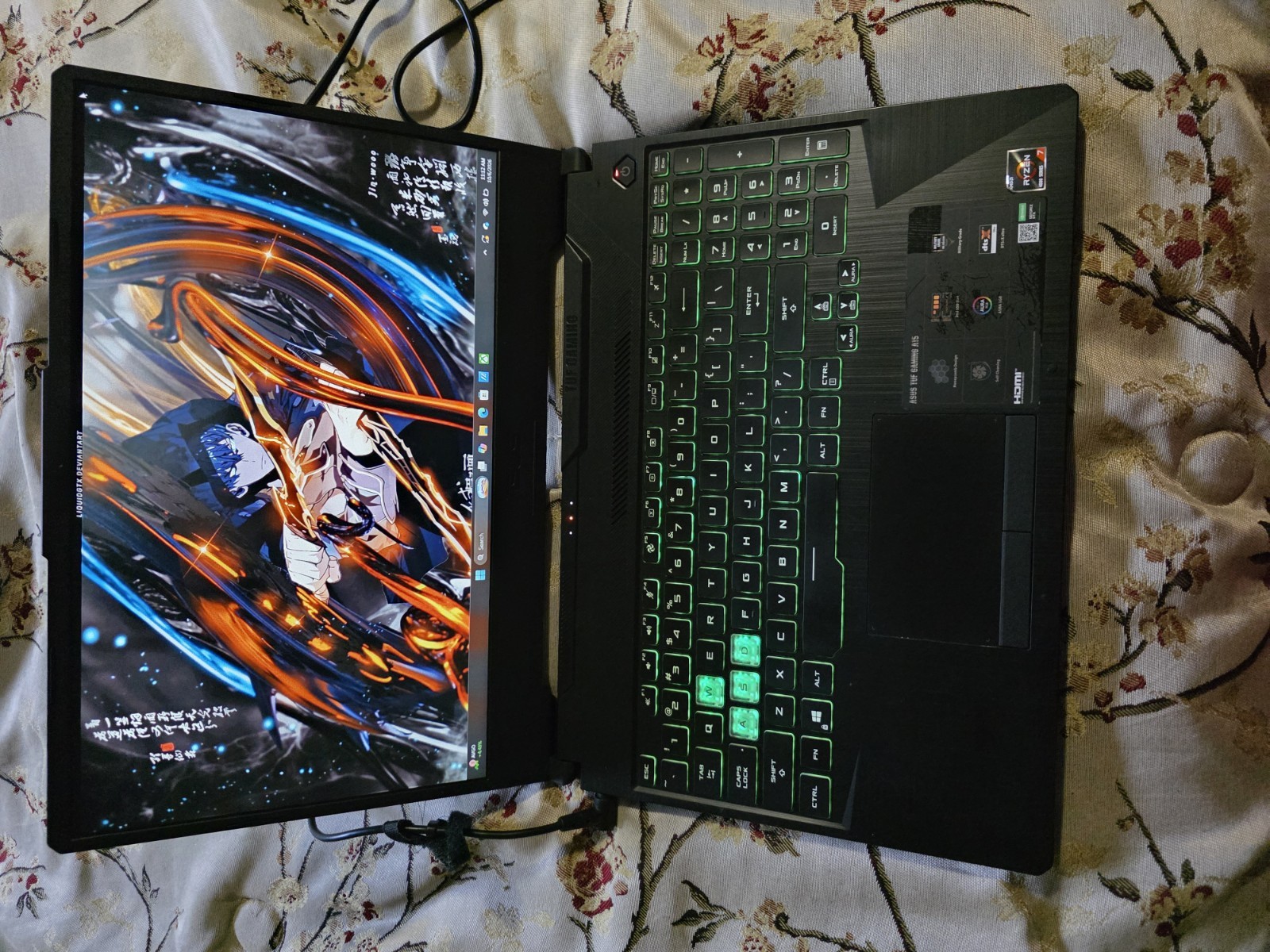 ASUS TUF Gaming A15 FA506IU 15.6" Ryzen 7 4800H 40GB 1.38TB SSD W11