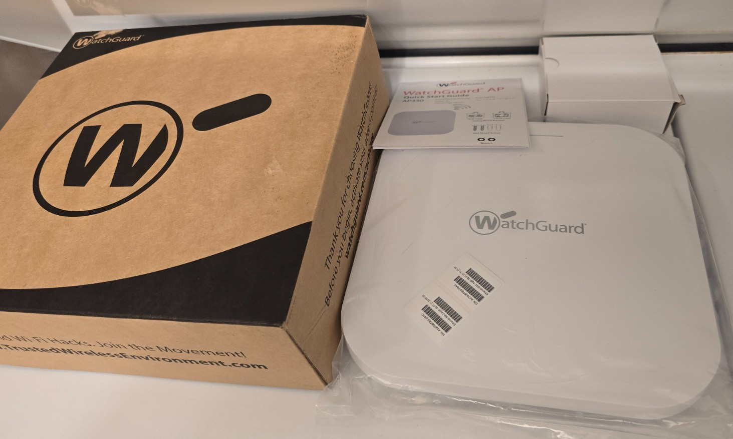 ⭐NEW Open Box ⭐ WatchGuard AP330 - Wi-Fi 6 Access Point 802.11ax