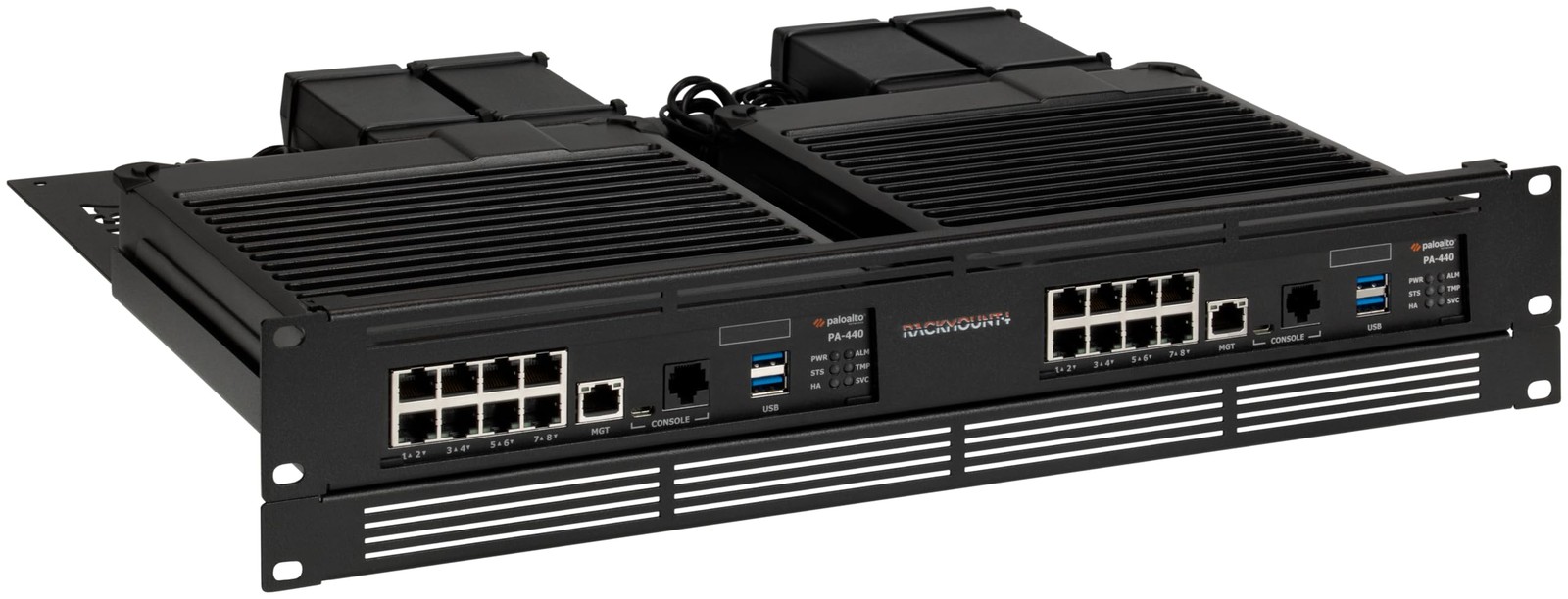 Rackmount.IT Rackmount Kit for Palo Alto PA-440 - PA-450 - PA-460 Duo (rmpat10)