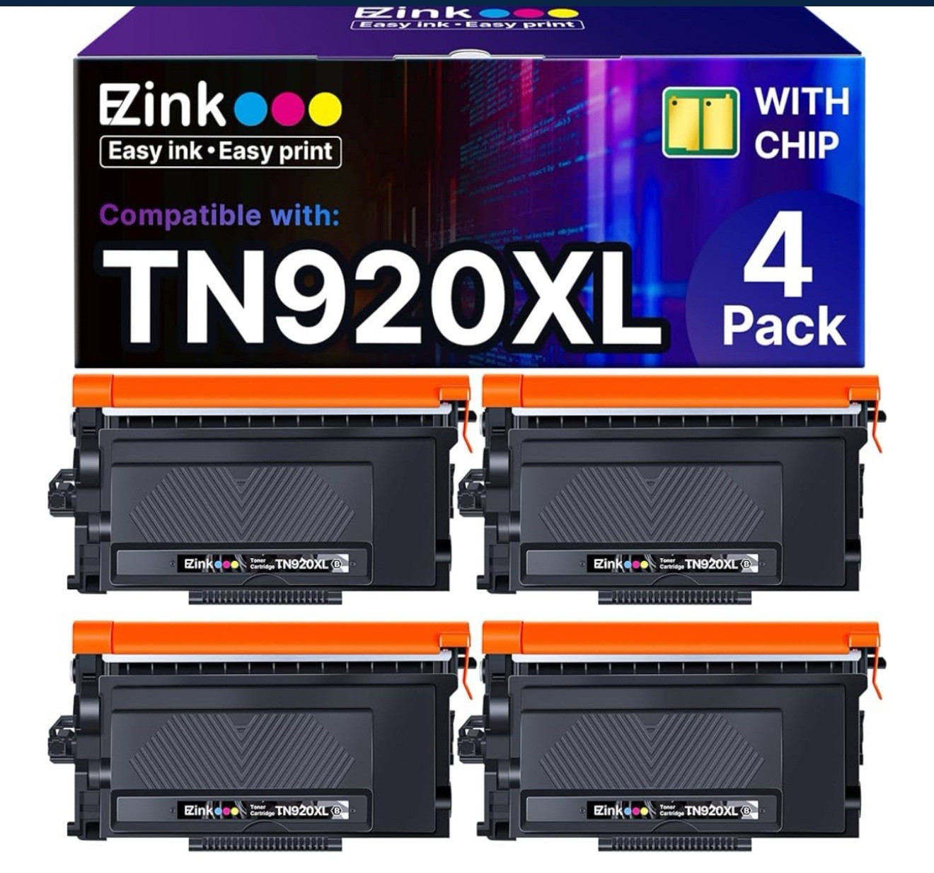 EZINK  TN920XL.  (4 PACK)  SAVE$$$$$