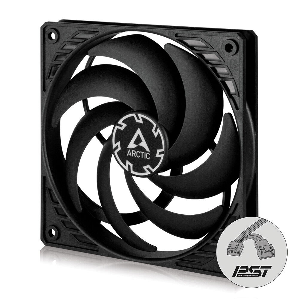 ARCTIC P12 SLIM PWM PST 120 mm Case Fan with PWM Sharing Technology PST PC