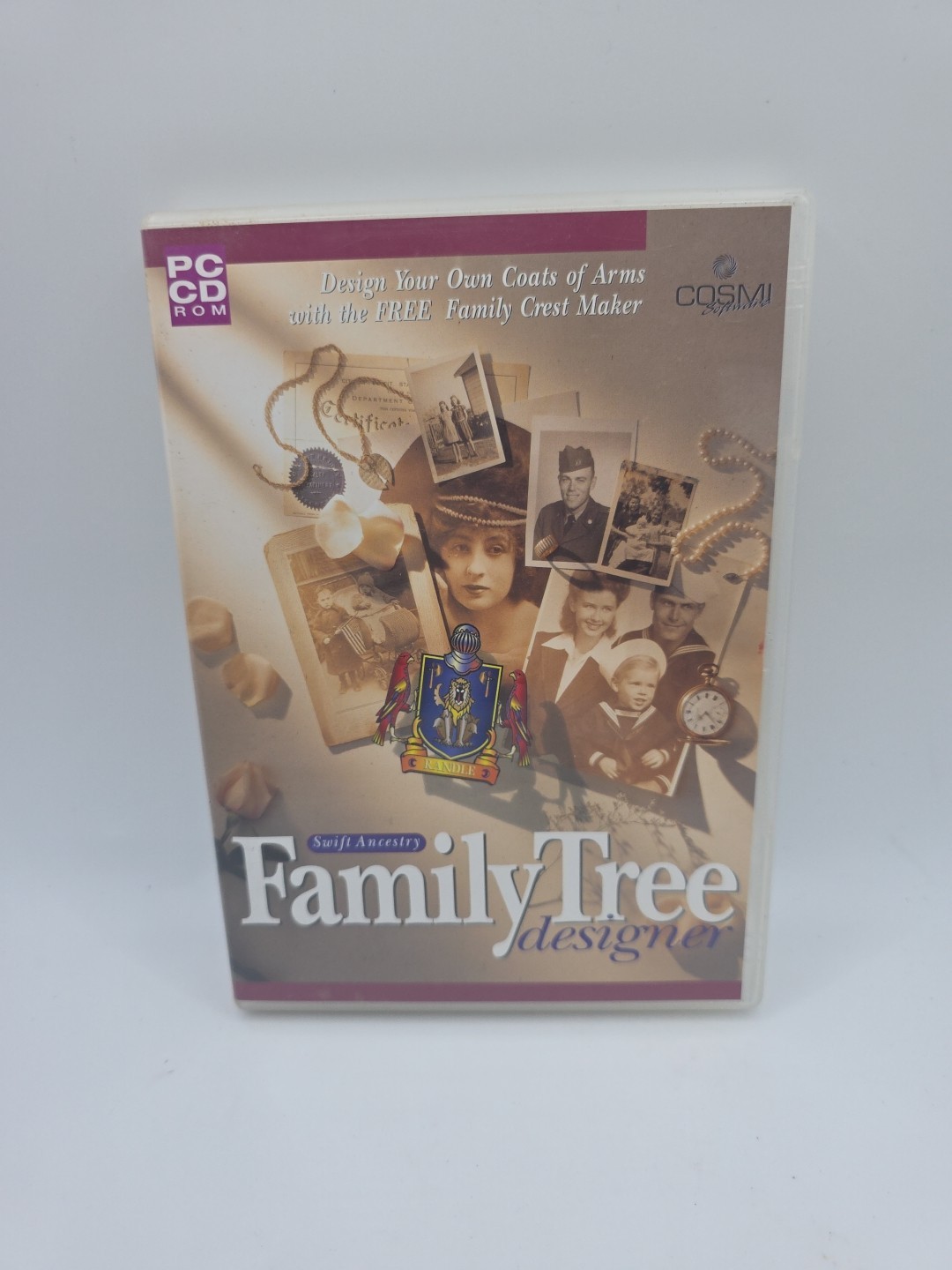 Swift Ancestry Family Tree Designer  PC CD Rom