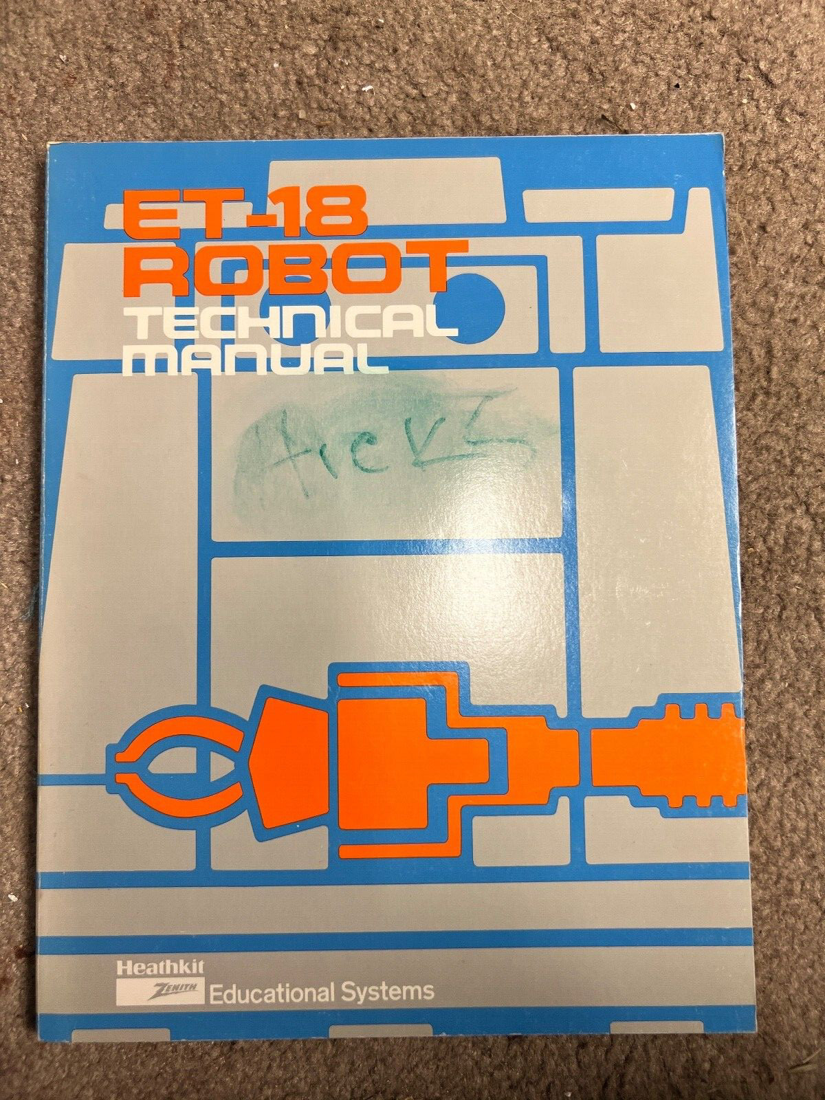 Hero Robot ET-18 Robot Technical Manual Vintage 1983 Heath Company