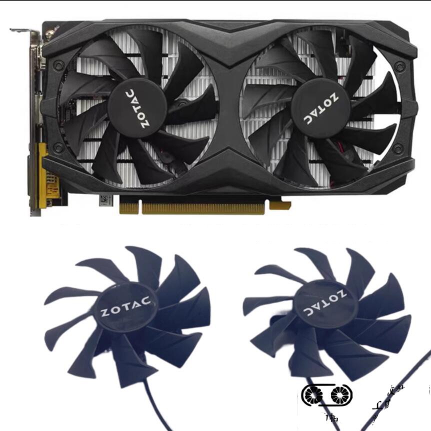 For ZOTAC GTX1050Ti 4G Destroyer Super Silent Graphics Card Cooling Fan