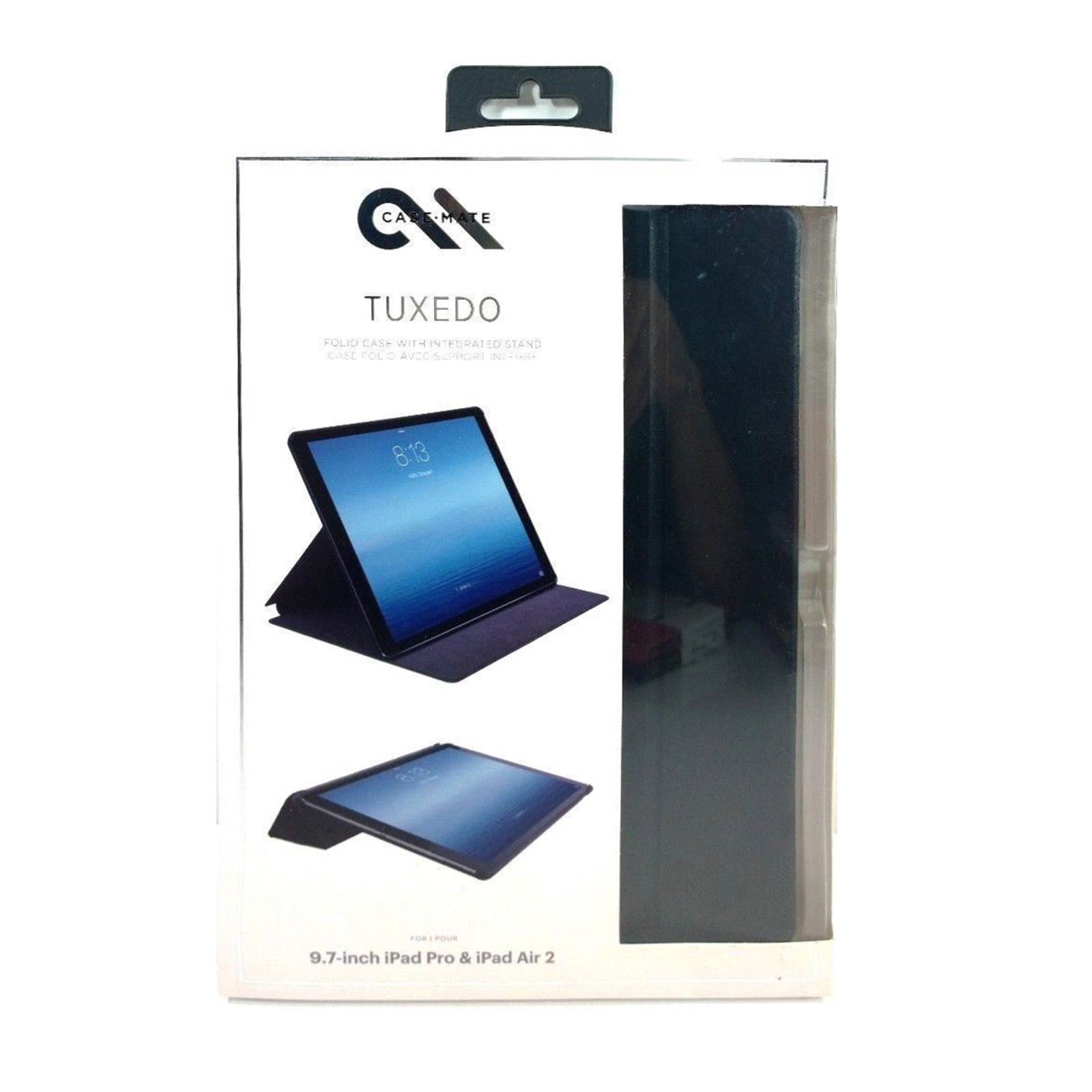 Case-Mate Tuxedo Ultra-Slim Stand Folio Case for iPad Pro 9.7" - iPad Air 2