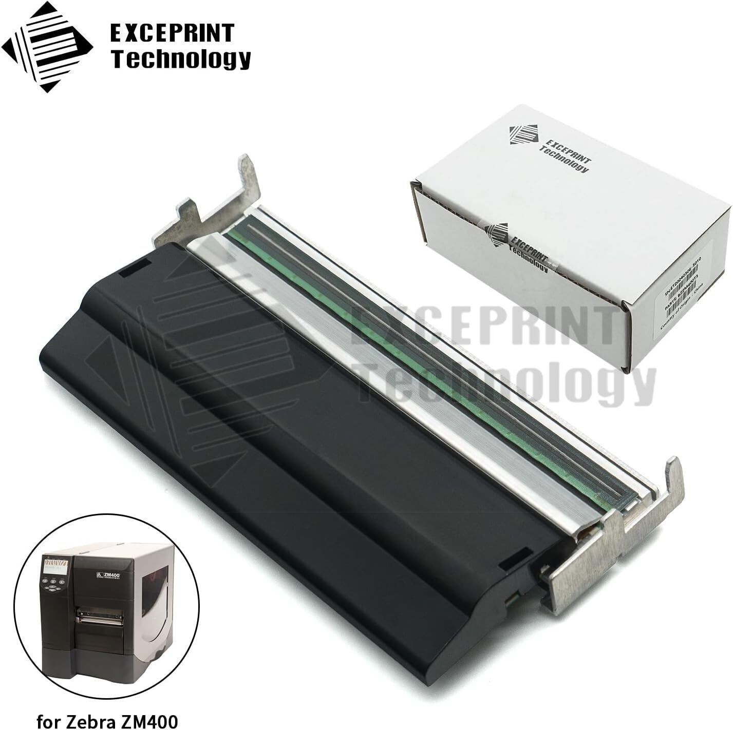 ☑️ 300dpi Printhead For Zebra ZM400 Thermal Label Printer 305dpi 79801M ☑️