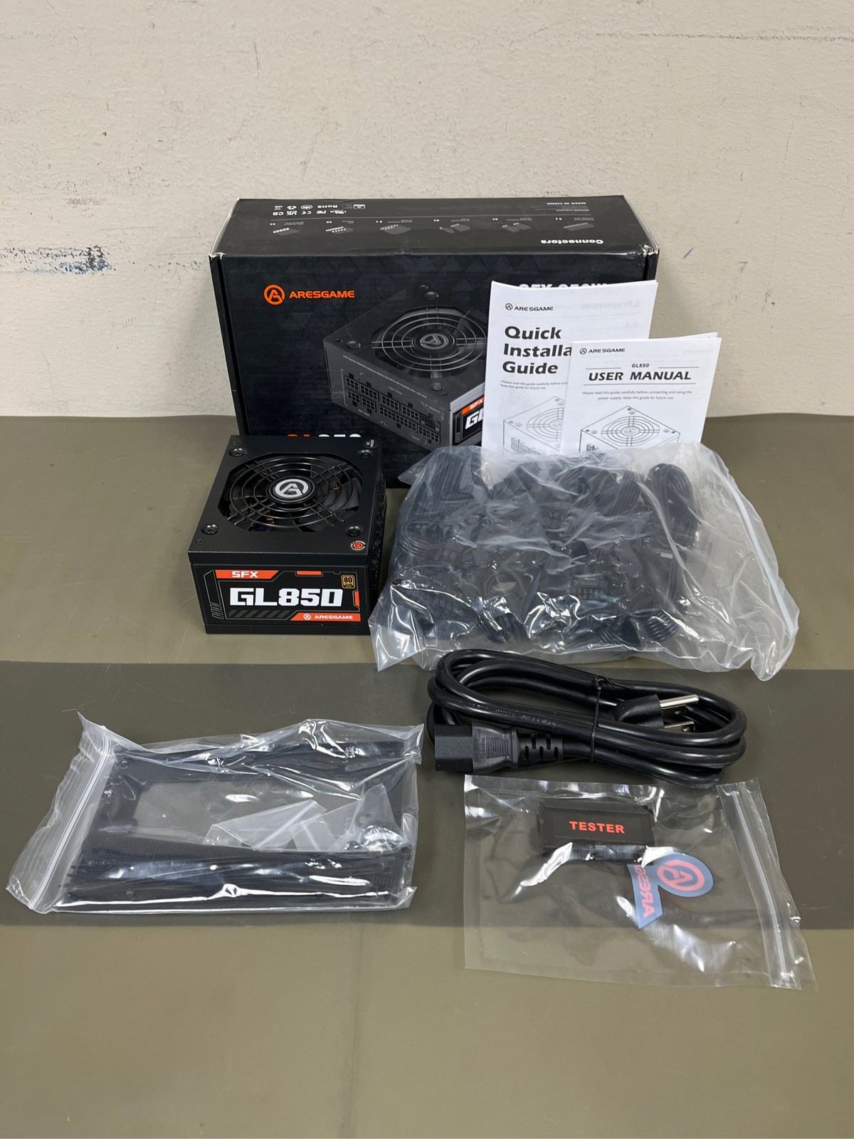 ARESGAME 1300W ATX 3.0 PCIE 5.0 Power Supply, 80 Plus Gold Certified, Fully Mo