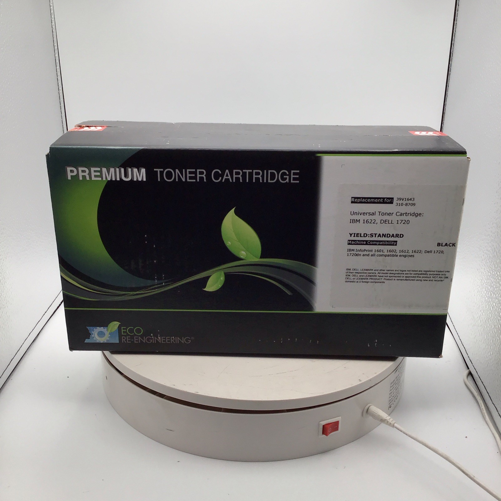 Premium Toner Cartridge Eco Re-Engineering Black Universal Toner Cart New in Box