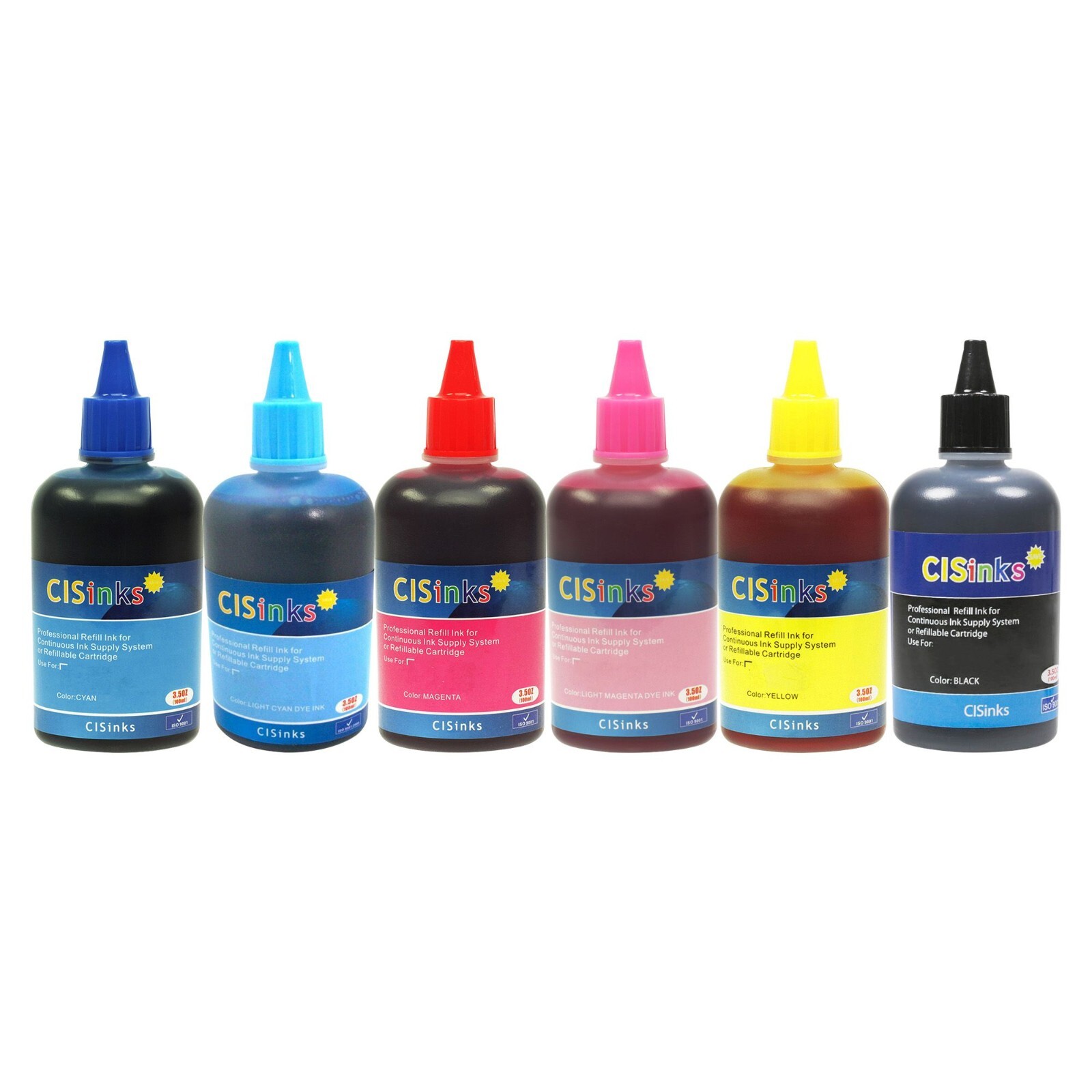 Stylus Photo T048 100ml Refill Ink Bottle Set alternative for R320 RX500 RX620
