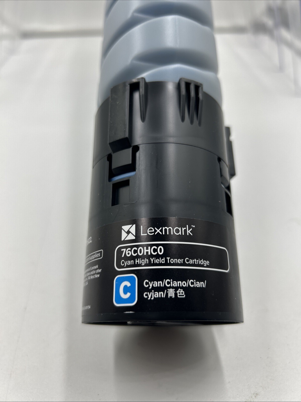 Lexmark OEM 76C0HC0 CYAN High Yield Toner Cartridge NEW 