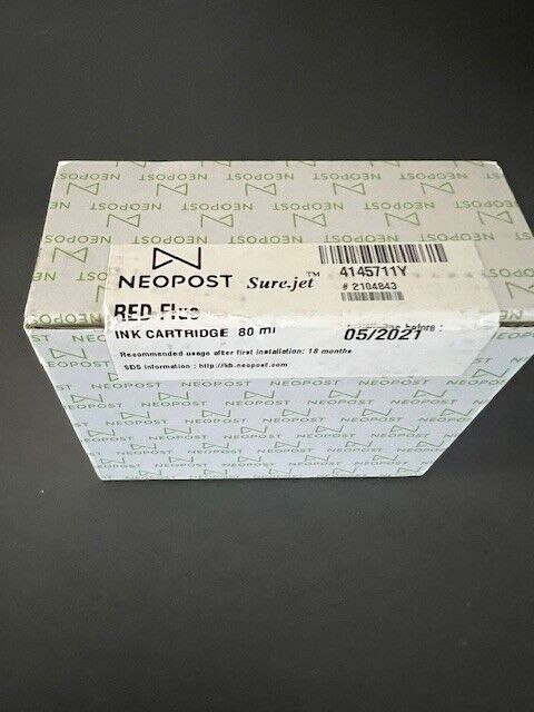 Unopened Quadient Neopost High Capacity Ink IM/IS-4 IN-6/7 Series 4145711Y