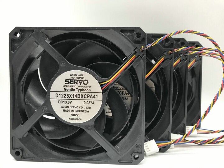 1PC SERVO D1225X14BXCPA41 13.6V 0.087A 12025 120mm ultra-quiet cooling fan