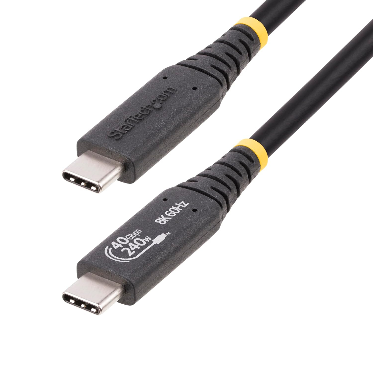 .Com 50Cm (1.6Ft) USB4 Cable, USB-IF Certified USB-C Cable, 40Gbps, 240W PD 3.1,