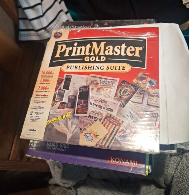 PrintMaster PrintMaster Gold Publishing Suite Desktop Publishing (DTP) Software