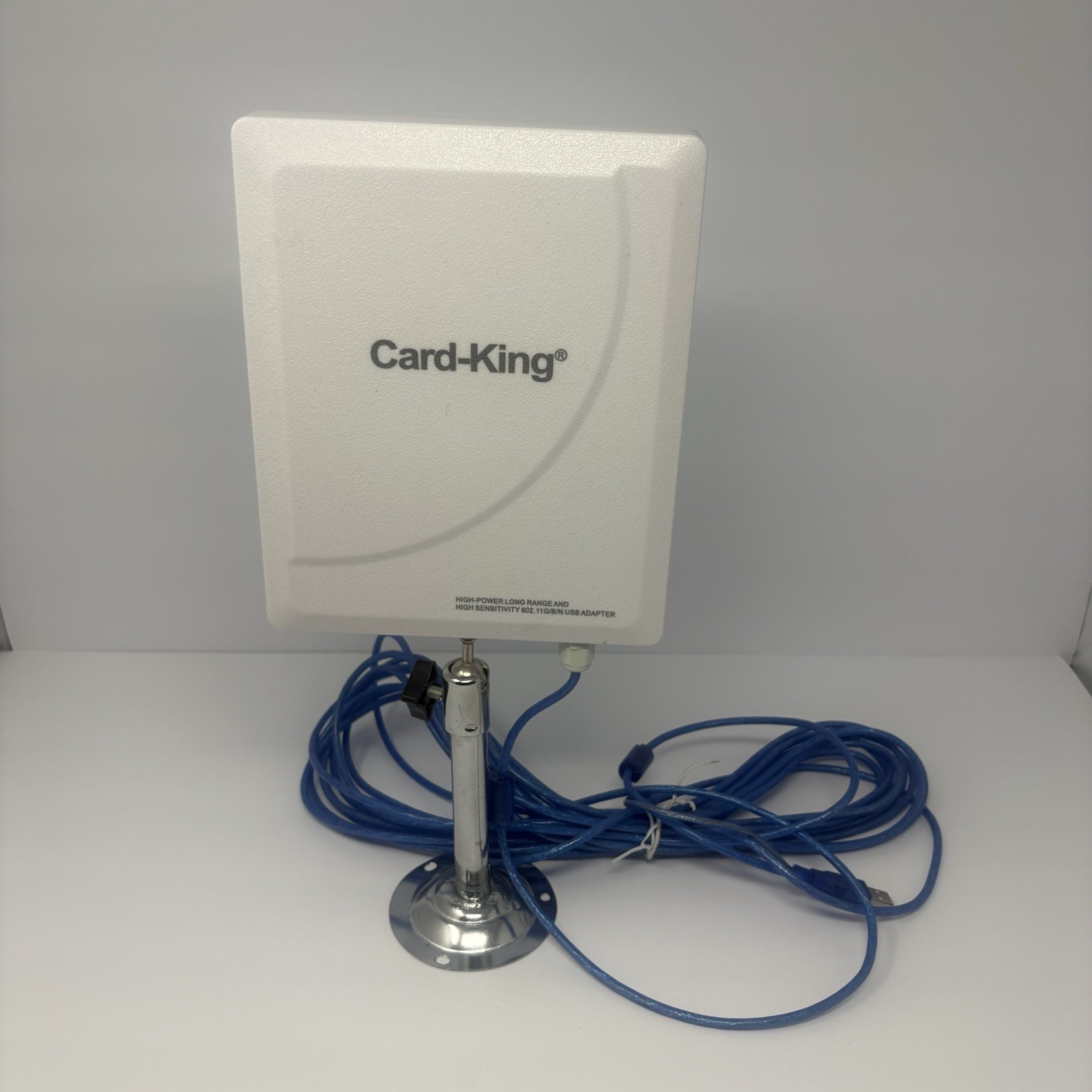 Card-King High Power Long Range USB WiFi Adapter 802.11b/g/n Tested w/ Stand