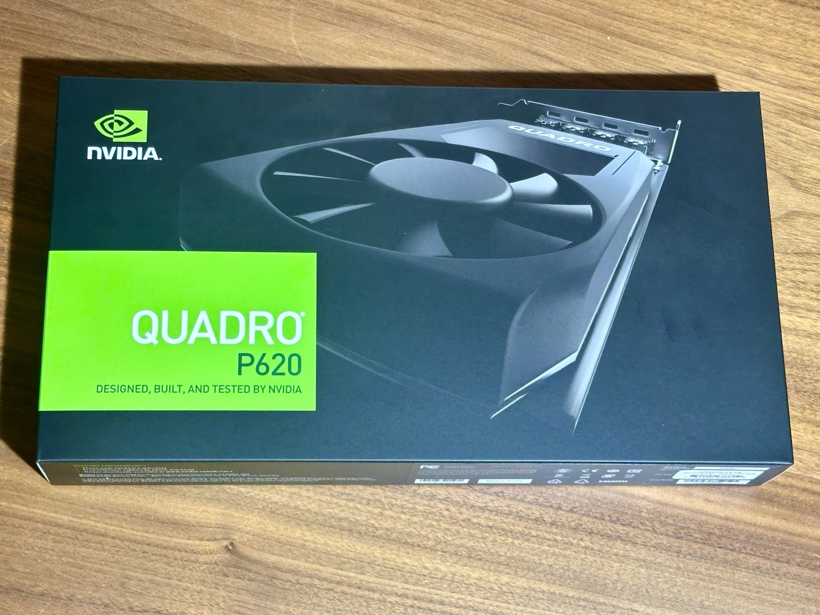 Brand New HP NVIDIA Quadro P620 2GB PCIe 3.0 4x mini-DP Video Card  + DP Dongles