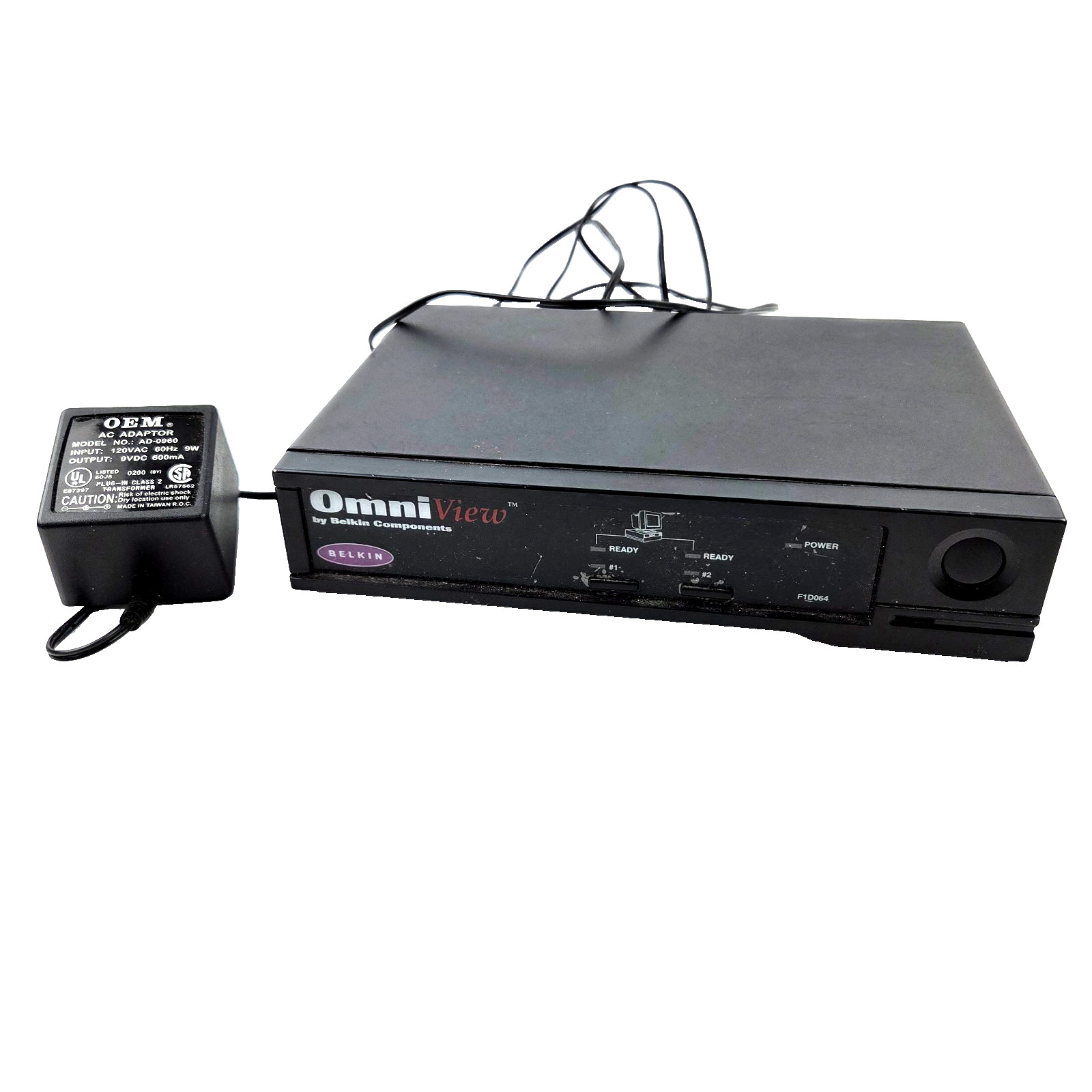 Belkin F1D064 Omni View KVM switch - control 2 systems from 1 console
