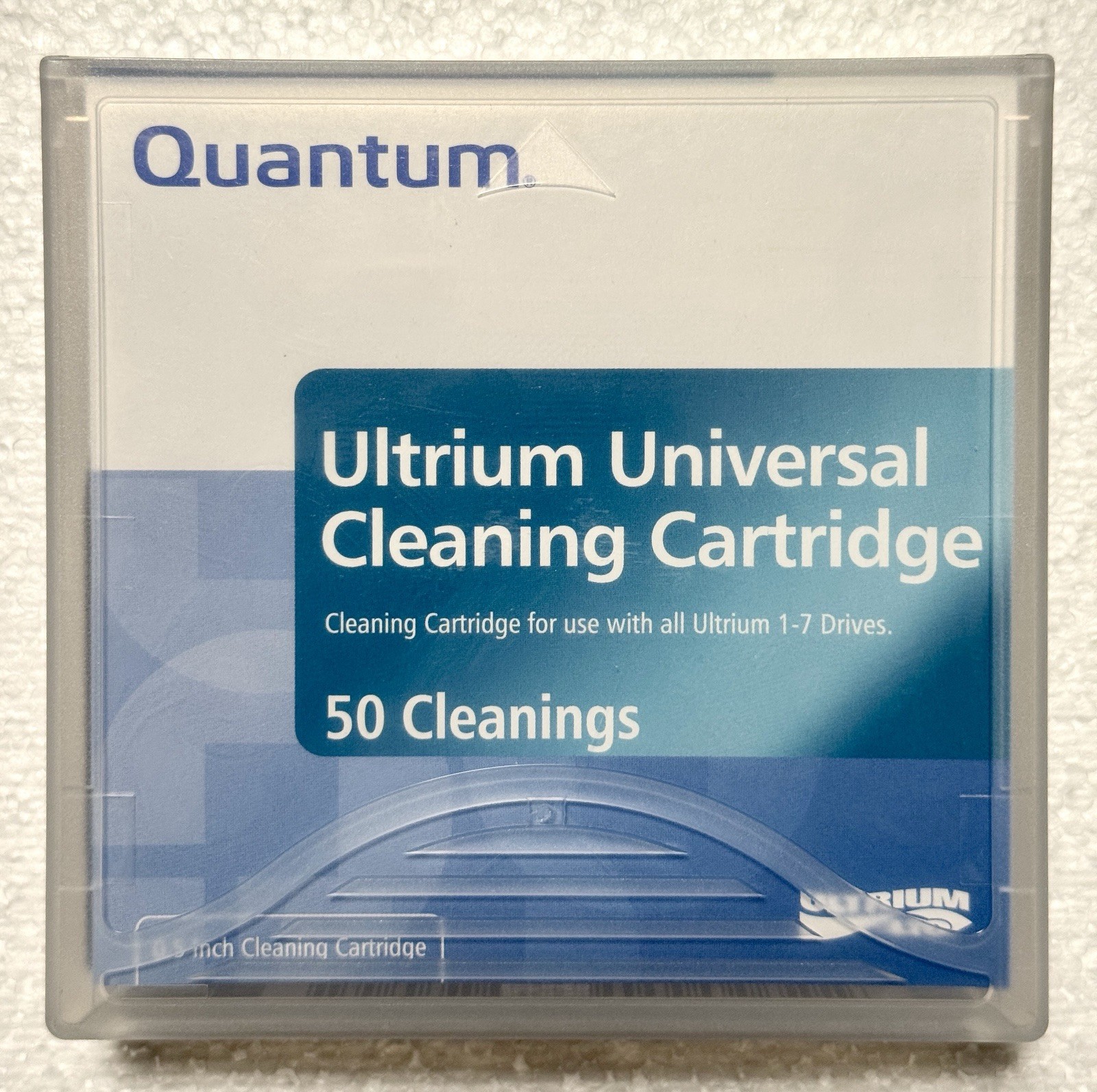 Quantum LTO Ultrium Universal Cleaning Cartridge | LTO-1 to LTO-9 (MR-LUCQN-01)