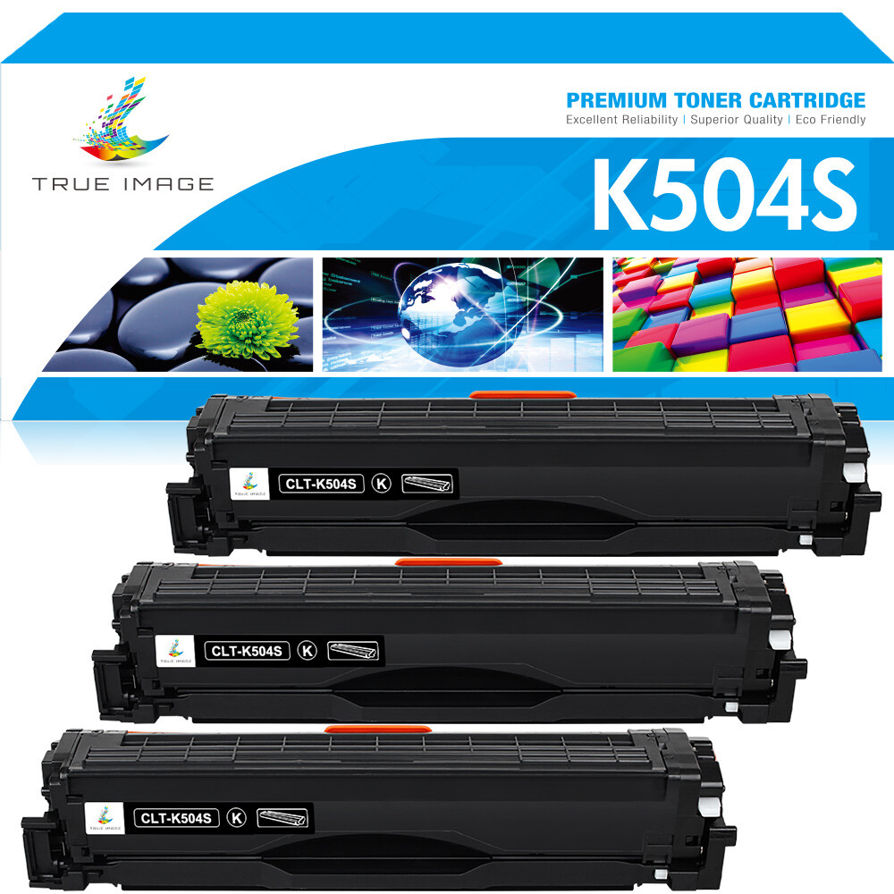 3PK CLT-K504S K504S Toner Compatible for Samsung CLP-415NW CLX-4195FN SL-C1860FW