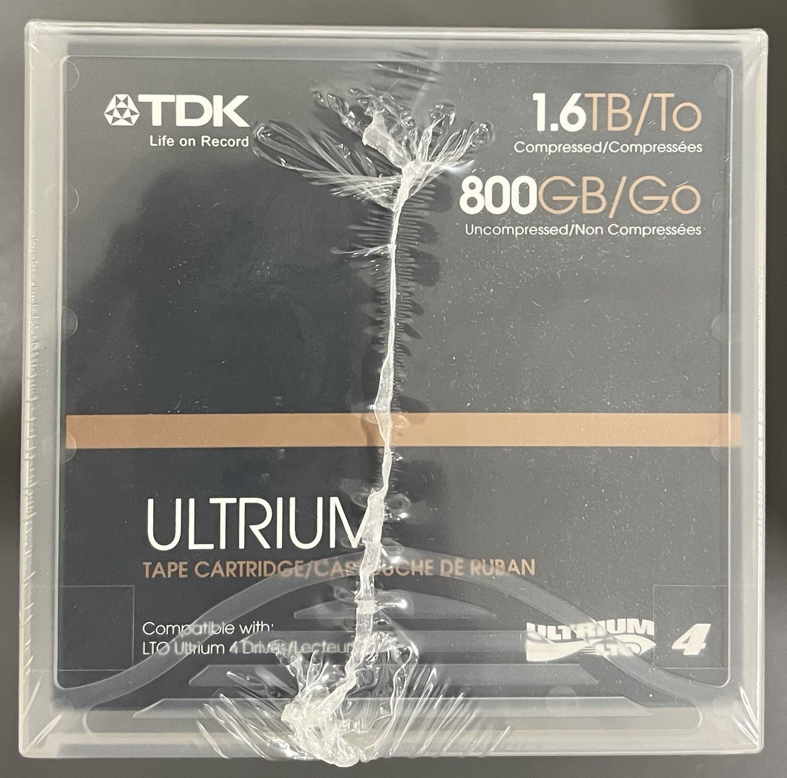 TDK LTO Ultrium 4 800GB/1.6TB (Compressed) Data Tape Cartridges
