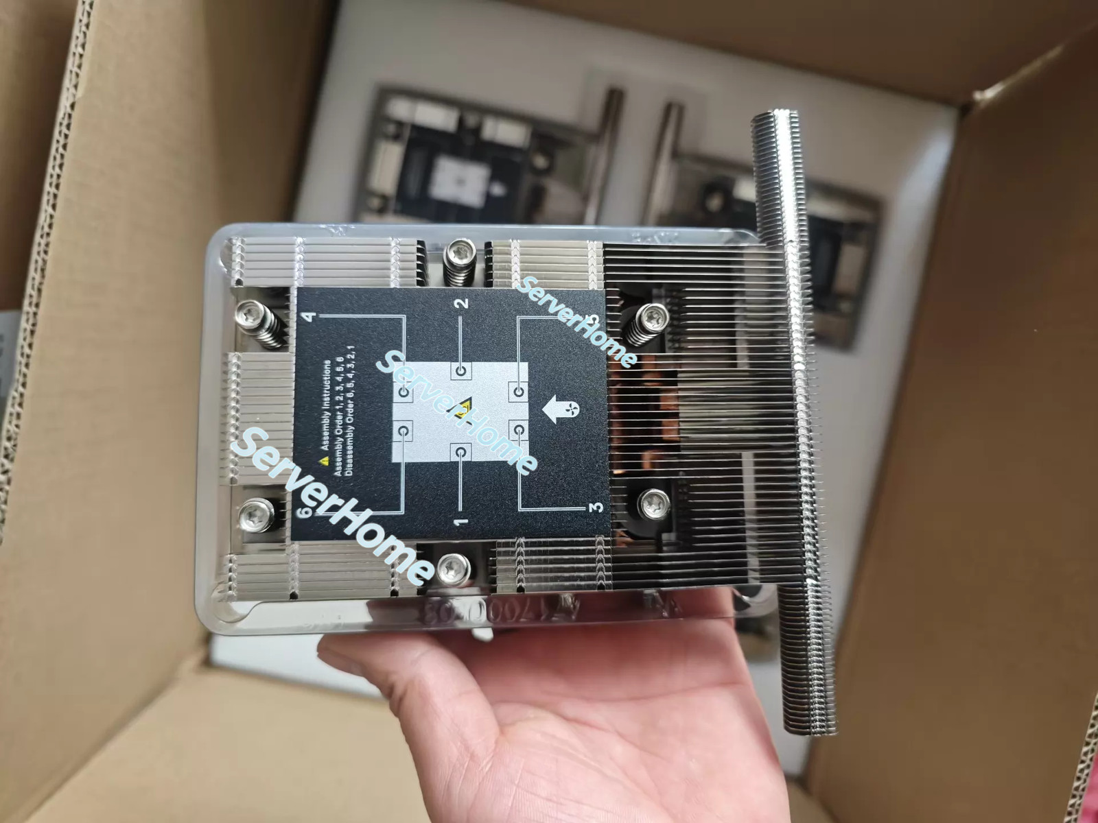 New DW02D Dell R7625 High Performance 1U Heatsink