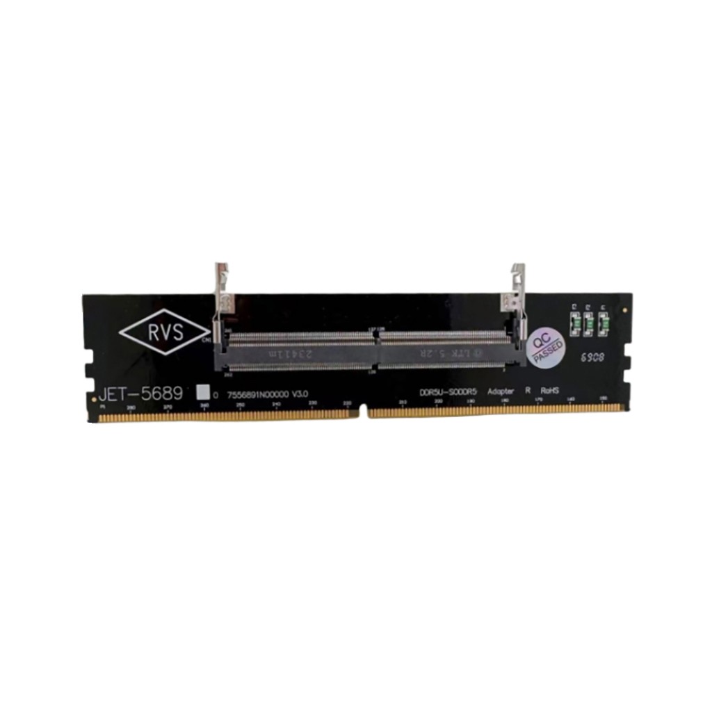 Laptop DDR5 RAM to Desktop Adapter SO-DIMM to U-DIMM Memory Tester Converter