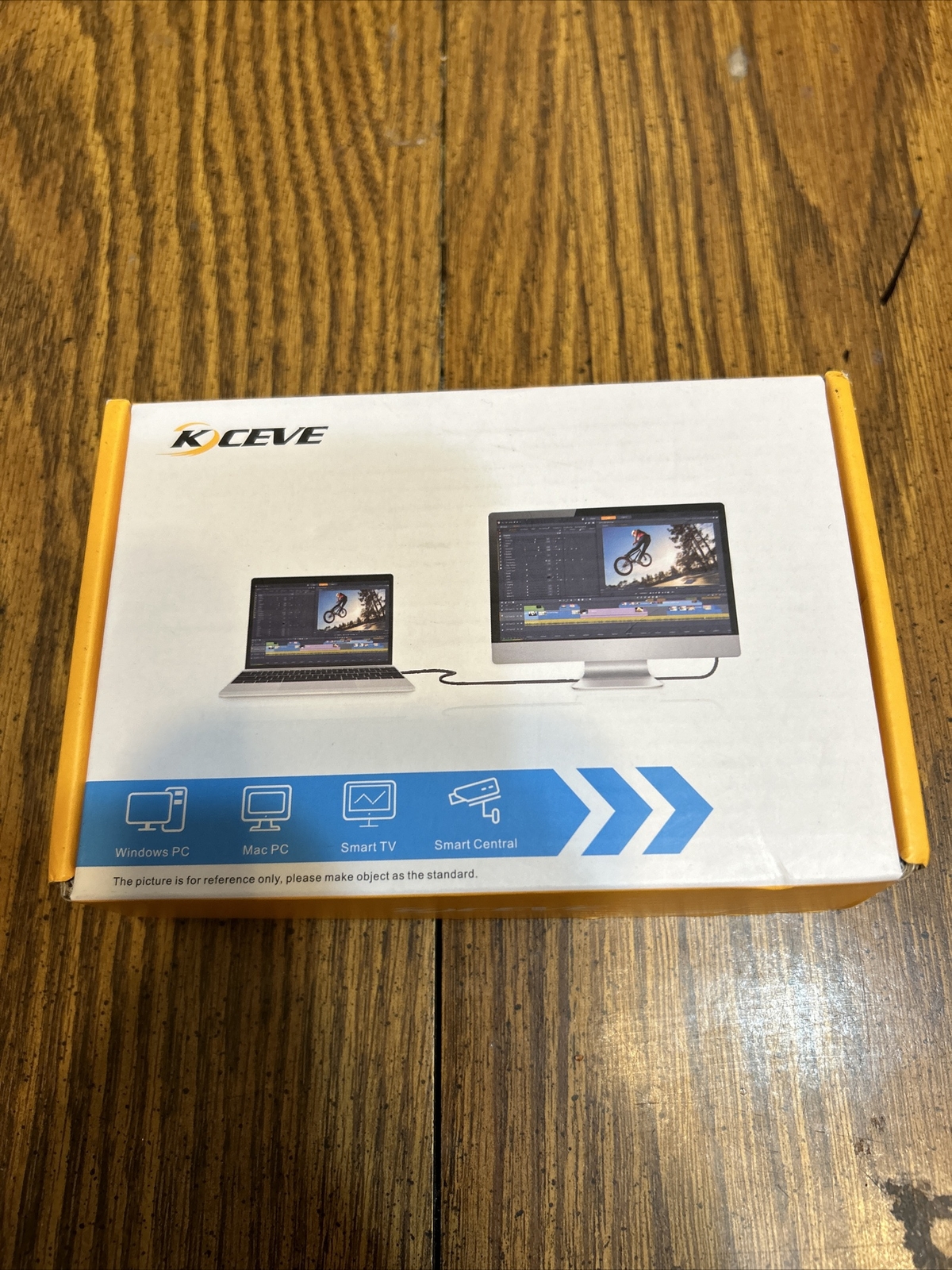 Kceve 2 Port USB C To HDMI KVM Switch Kc-c201h 4K 60hz New