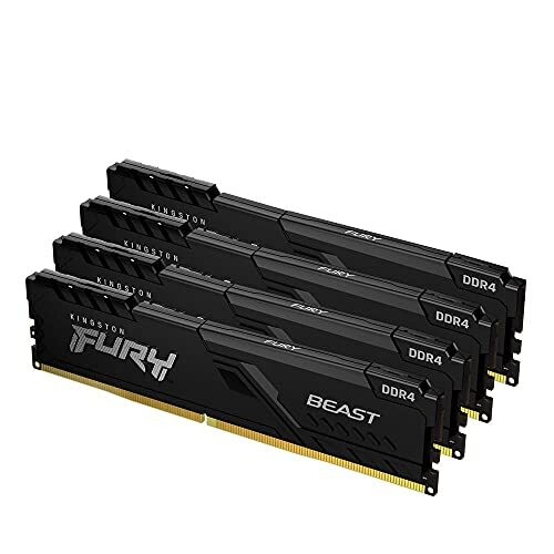 Kingston FURY DDR4 3600MT/s 32GBx4 Desktop Memory KF436C18BBK4/128