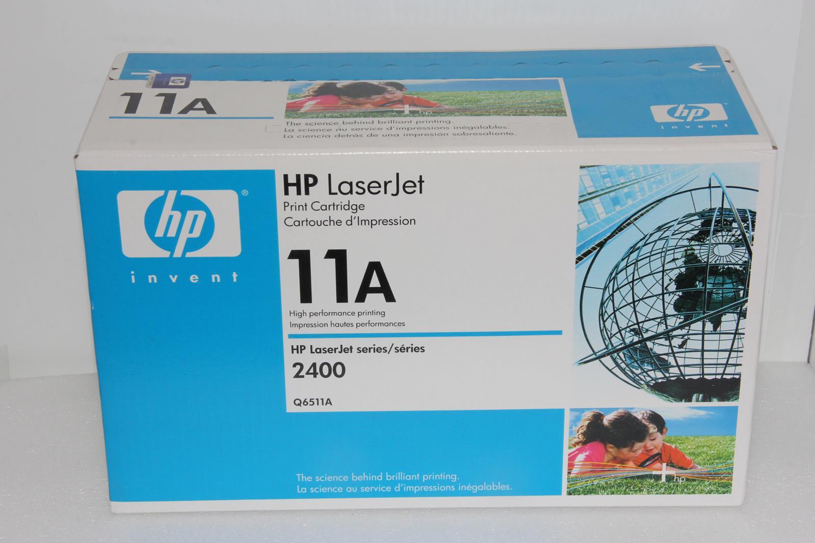 HP LASERJET Q6511A 11A Black Print Cartridge "NEW"