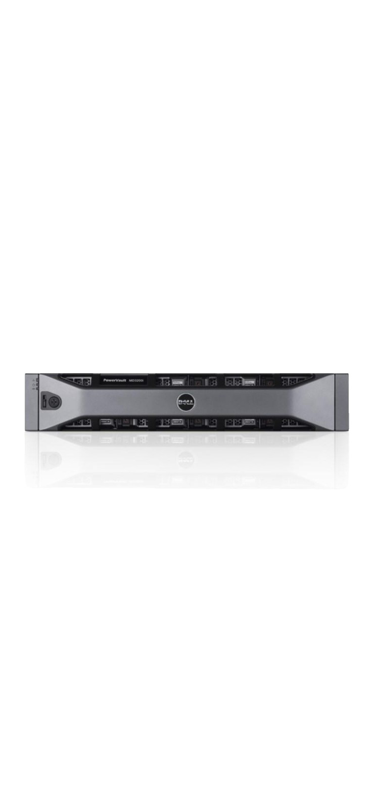 Dell PowerVault MD3200i 12-Bay 2U iSCSI SAN Storage Array Dual Controller