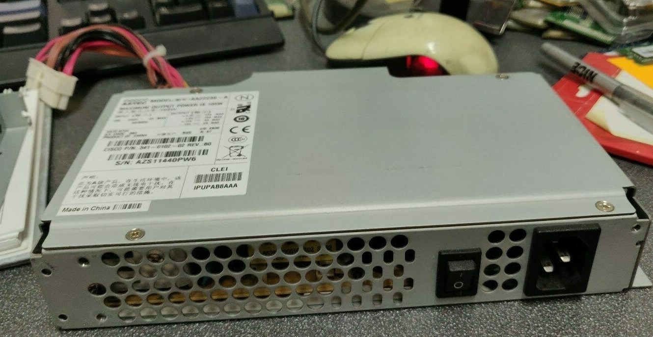 Cisco 341-0102-02 / ASTEC AA22230-A 105W AC Power Supply for 2801 Router