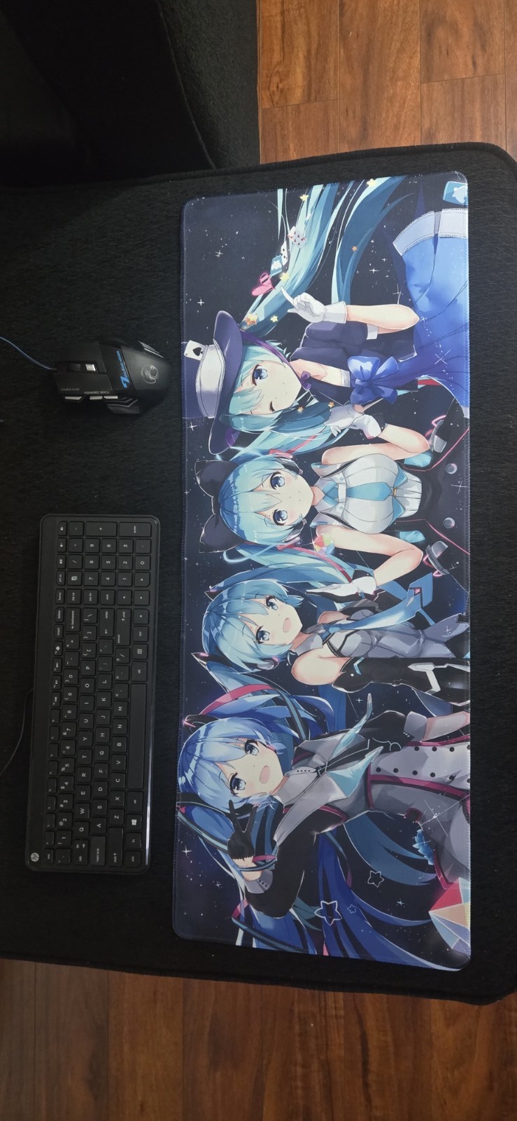 Hatsune Miku XXL Gaming Mouse Pad  80x30cm Large Desk  Durable Stitched Edges #2