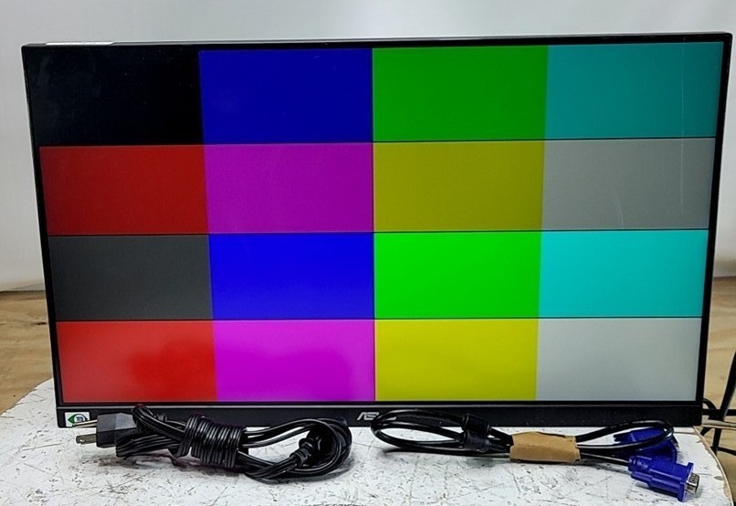 ASUS va24d va24dq LCD Monitor 24" VGA HDMI DP Grade B NO BASE SEE NOTES
